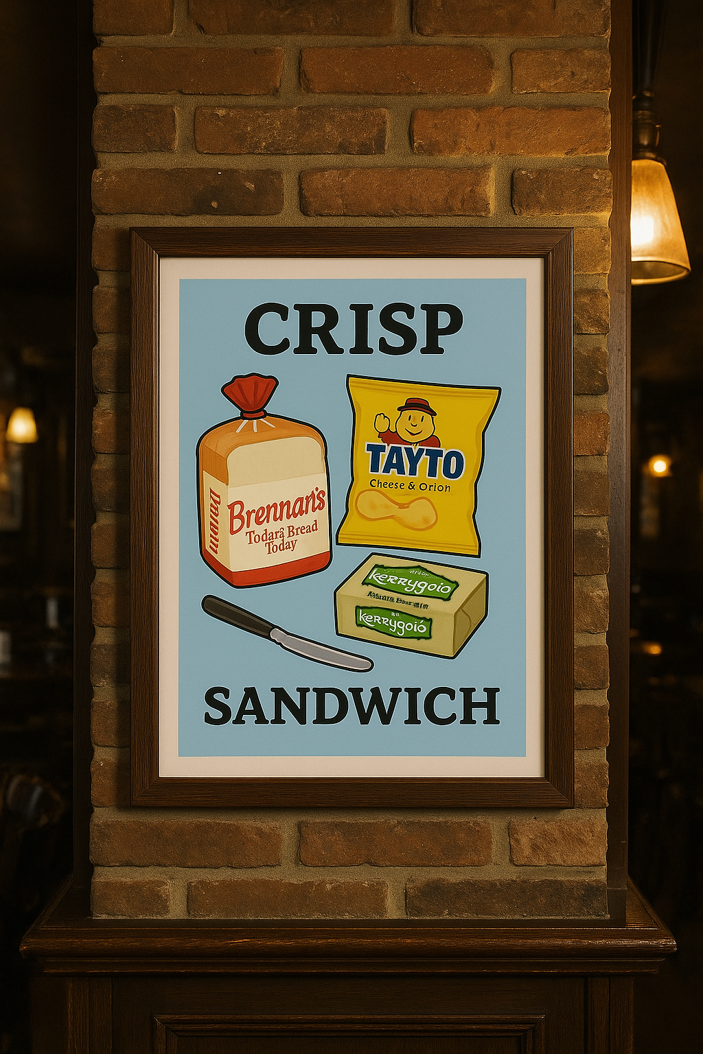 Crisp sandwich