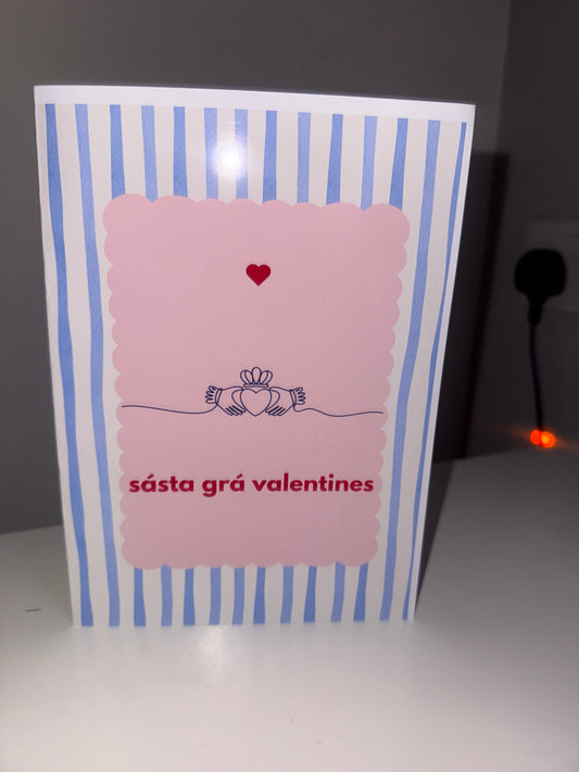 Claddagh valentine card