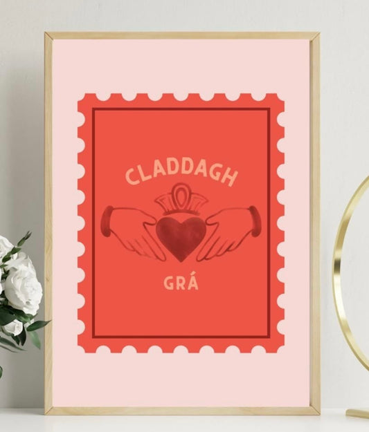 GRÁ stamp pink