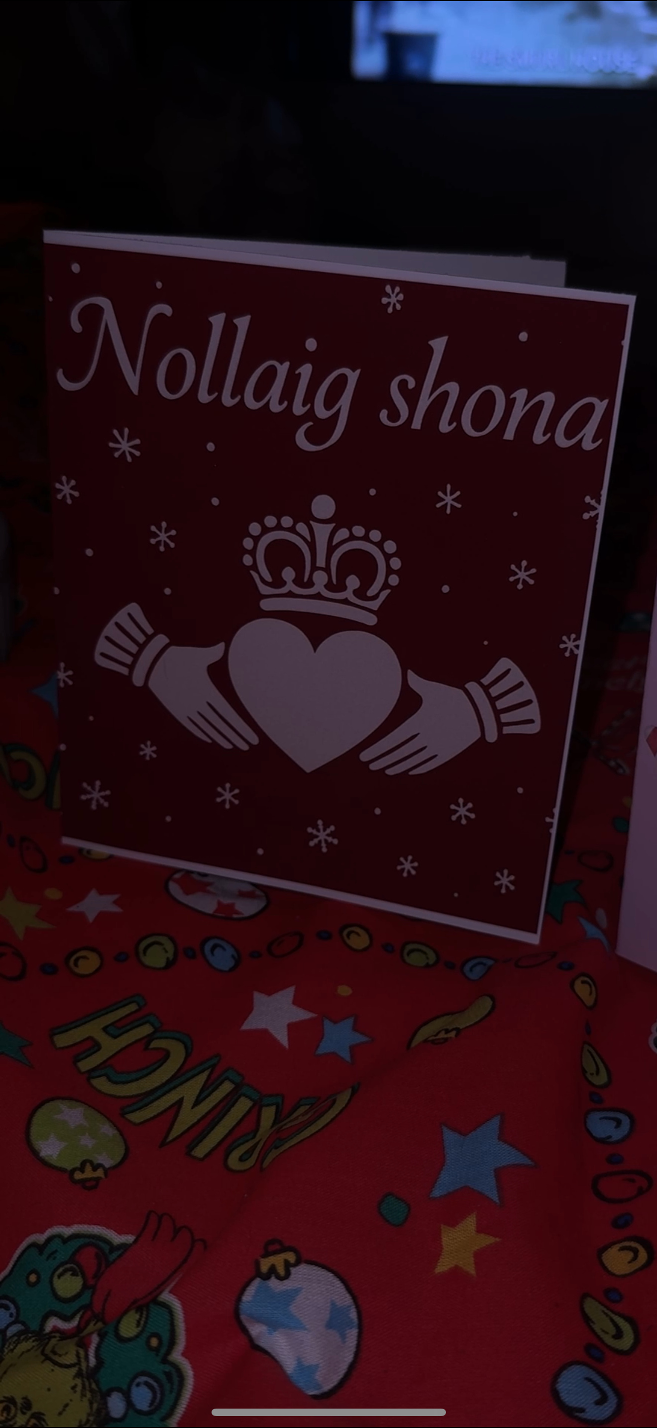 5 pack Christmas cards