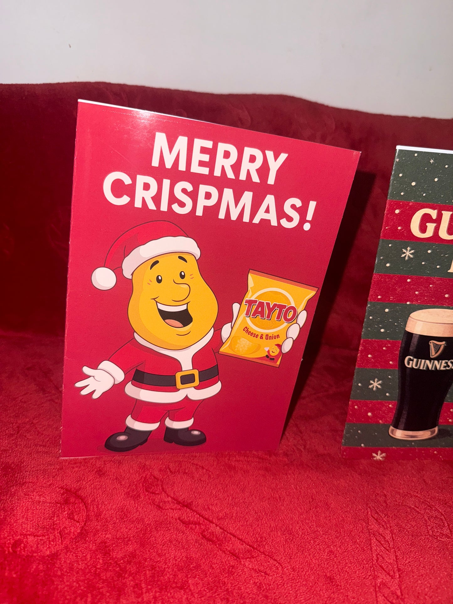 Crisp mas Christmas card