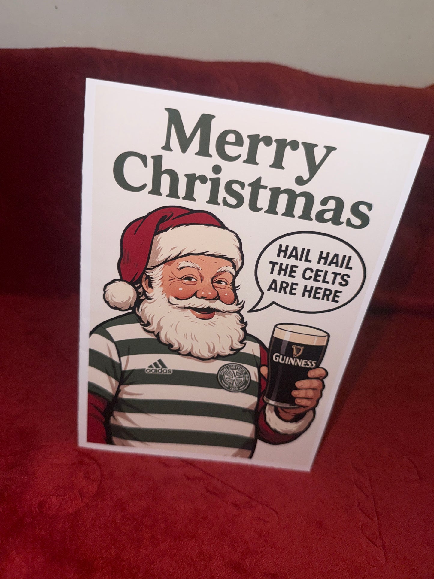 Hail hail Christmas card