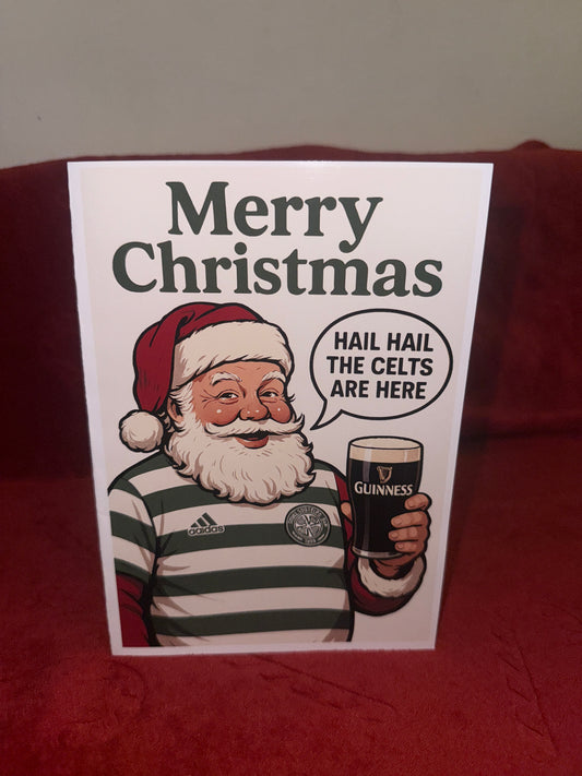 Hail hail Christmas card