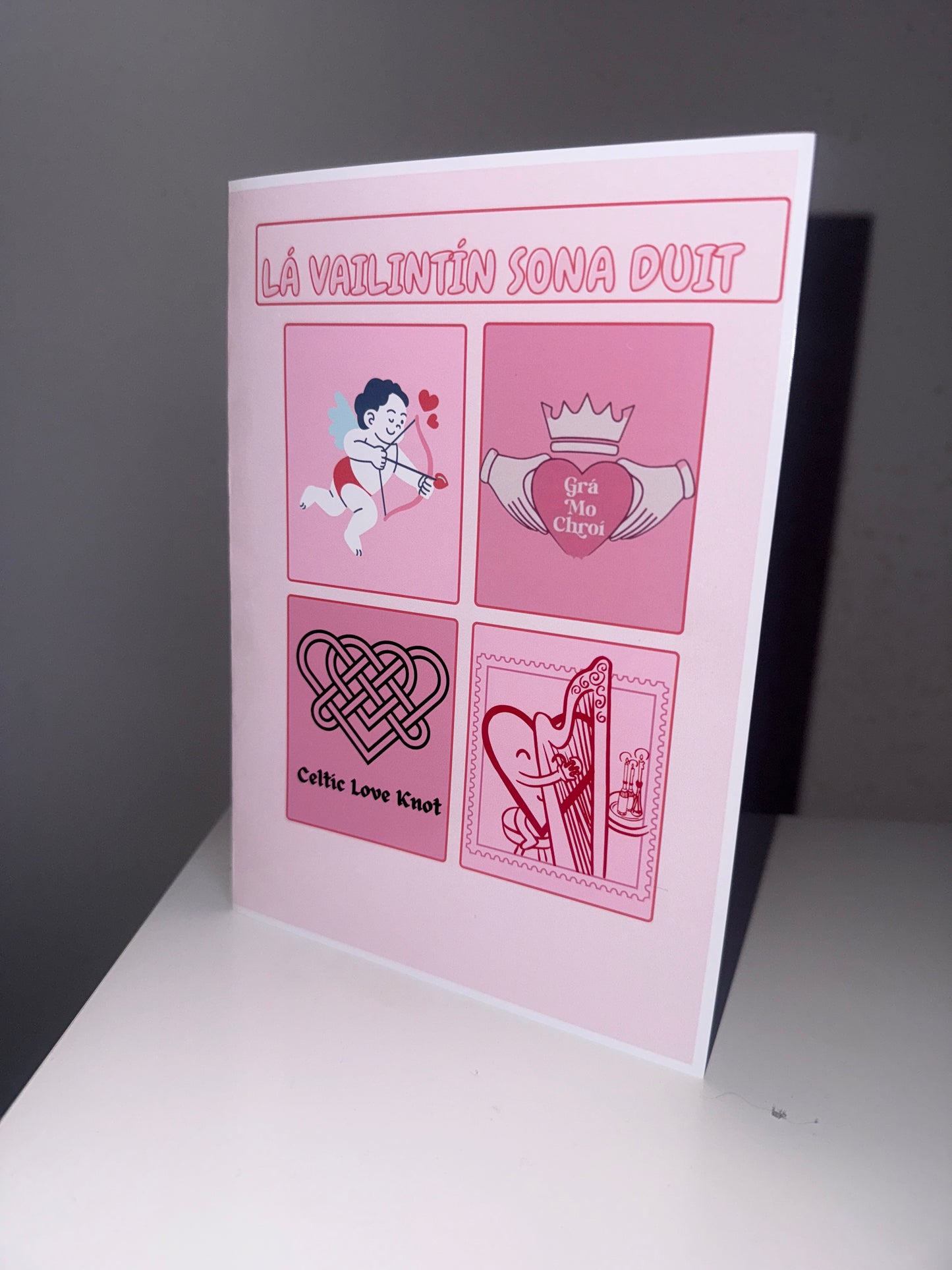 Cupid valentines card